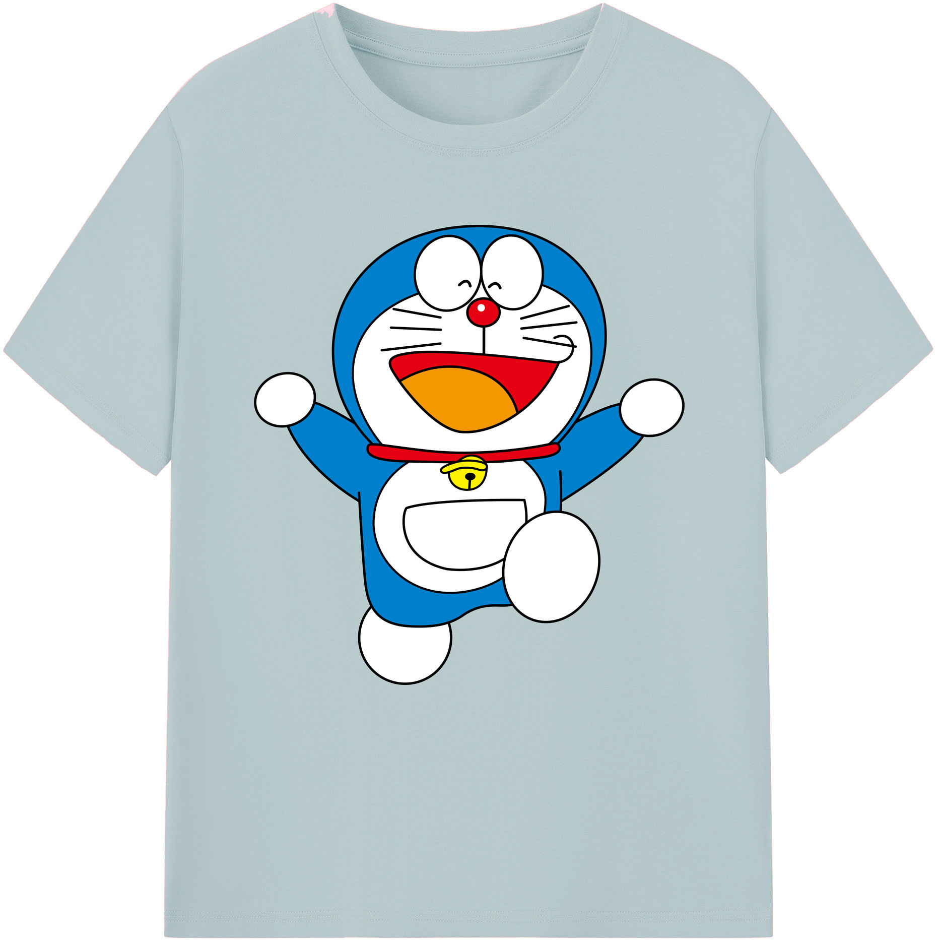 （画像用） ドラえもん Doraemon 綿100％半袖Tシャツ（フロントプリント）